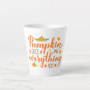 Search for pumpkin spice latte mugs Autumn fall