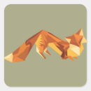 Search for simple fox stickers Forest