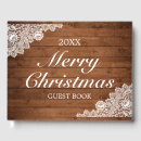 Search for christmas guest books Vintage