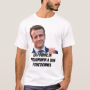 Search for macron tshirts President