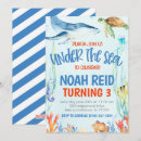 Search for sea birthday invitations Summer party