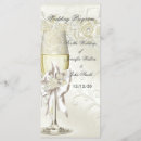 Search for rose gold wedding programmes Traditional