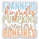 Search for bonfires stickers Pumpkins