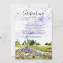 Search for floral celebration of life invitations Funeral