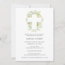 Search for yellow christening invitations Greenery