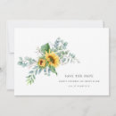 Search for sunflower save the dates Modern