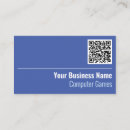 Search for gaming business cards Qr code