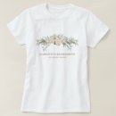 Search for minimalist flowers tshirts Bridal shower