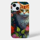 Search for orange cat iphone cases Whimsical