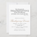 Search for formal thanksgiving invitations Modern