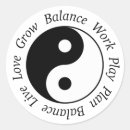 Search for balance symbols stickers Black and white