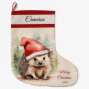 Search for hedgehog christmas stockings Xmas