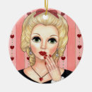 Search for lips christmas tree decorations Pink