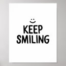 Search for happy quotes posters Smile
