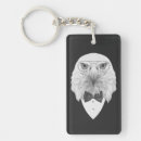 Search for tuxedo rectangular key rings Animal