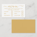 Search for white and gold menus Typography