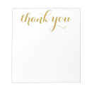Search for thank you notepads Classic