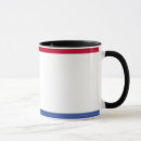 Search for red white and blue design mugs United states