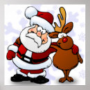 Search for rudolph the red nosed reindeer posters Santa