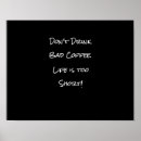 Search for black and white coffee posters Funny