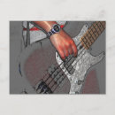Search for red guitar postcards Music