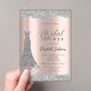 Search for romantic roses and diamonds invitations Rose gold