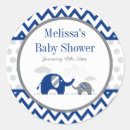 Search for blue grey baby shower stickers Chic