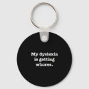 Search for dyslexia round key rings Funny