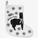 Search for llama christmas stockings Illustration