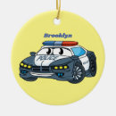 Search for police car christmas tree decorations Transportation