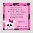 Search for skull heart invitations Girls