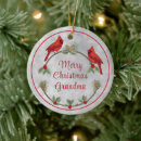 Search for cardinal christmas tree decorations Greenery