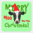 Search for christmas cows stickers Moo