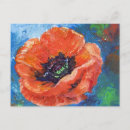 Search for opium poppy postcards Red