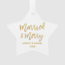 Search for weddings star christmas tree decorations Couple