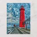 Search for haven postcards Lake michigan