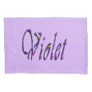 Search for violet pillowcases Floral