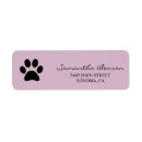 Search for cat lover return address labels Watercolor