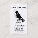 Search for bird watching business cards Black and white
