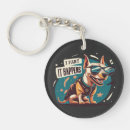 Search for dog joke round key rings Dogs