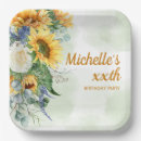 Search for sunflower plates Rustic