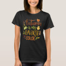 Search for fall color tshirts Autumn