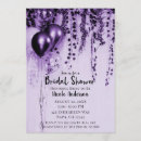 Search for metallic bridal shower invitations Elegant