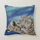 Search for snow leopard wildlife cushions Leopards