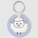 Search for cartoon lamb key rings For her