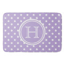 Search for lavender and white bath mats Pastel