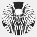 Search for skull illustration stickers Vintage