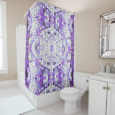 Search for purple mosaic shower curtains Lilac