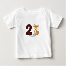 Search for second birthday baby shirts Animal