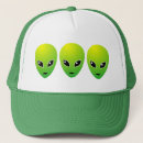 Search for green alien hats Space